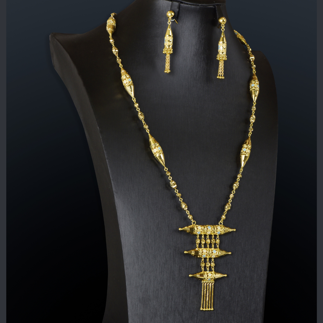 Golden Legacy Pendant Set 21K