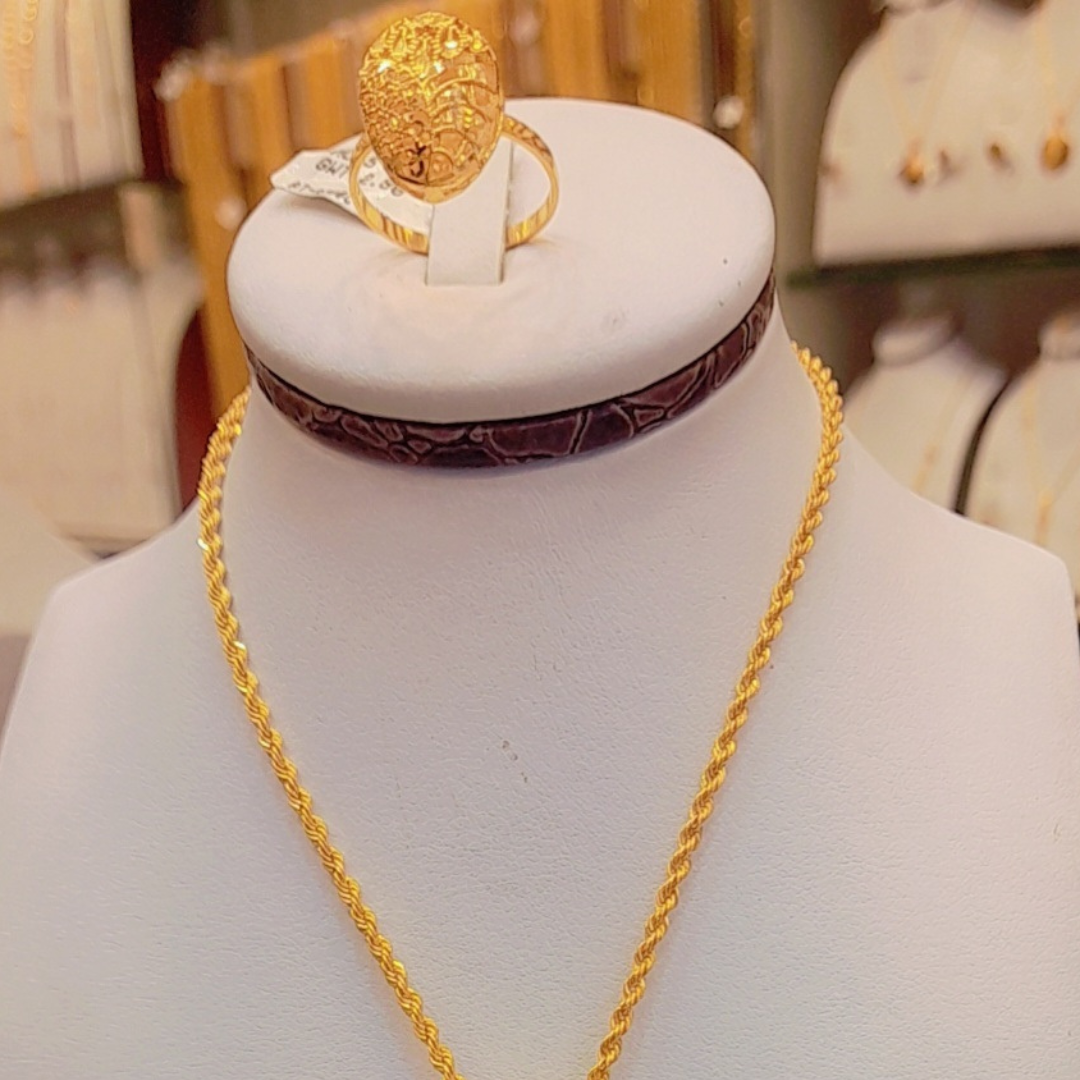 Zahra Medallion Set - 21k