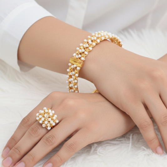 Zarina Pearl Grace Set 21K