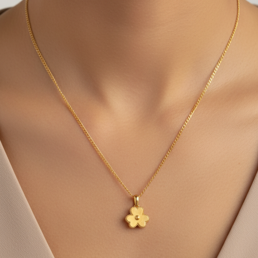 Solara Pendant Necklace 21K