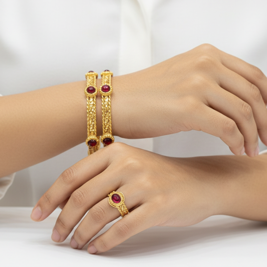 Ruby Regal Majesty Set - 21k