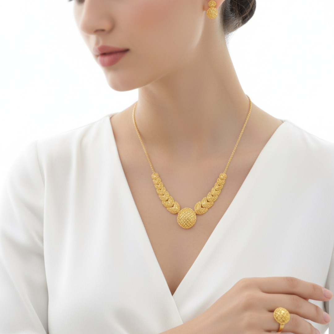 Golden Braided Harmony Set - 21k