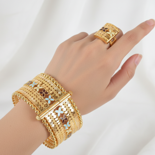 Eternal Petal Gold Set 21K