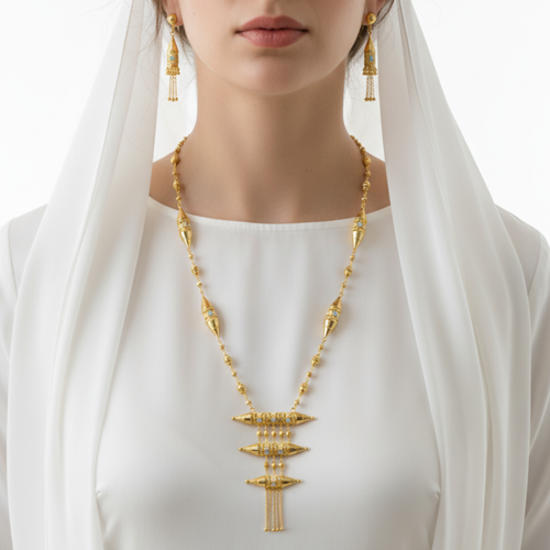 Golden Legacy Pendant Set 21K