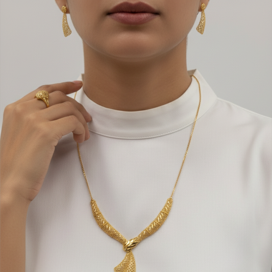 Golden Silk Knot Collection - 21k